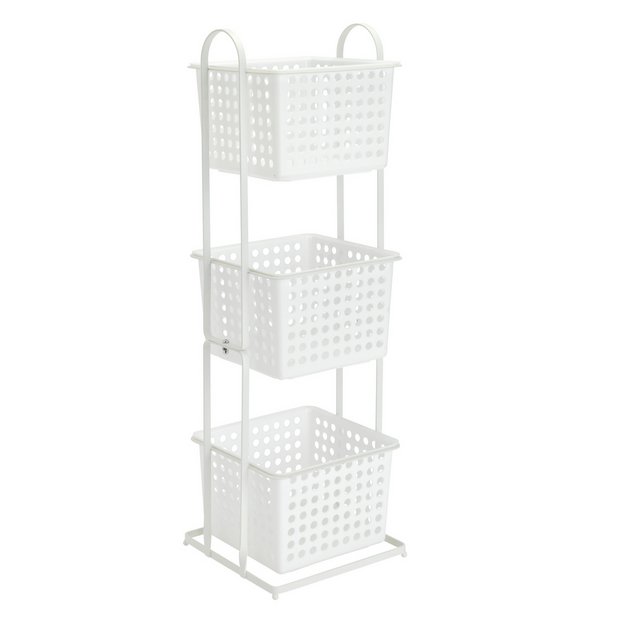 Buy Argos Home 3 Tier Wall Mounted Chrome Shower Caddy