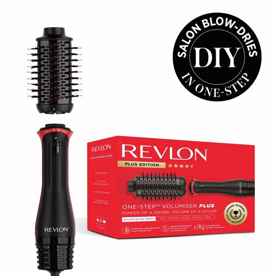 Revlon One-Step Volumiser Plus with Detachable head
