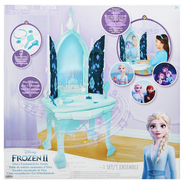 Buy Disney Frozen 2 Elsa S Enchanted Ice Vanity Makeup And Beauty Toys Argos