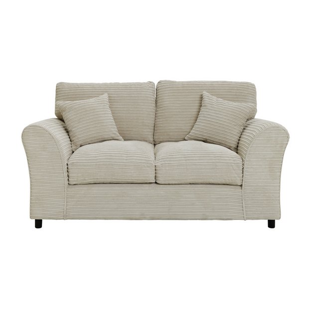 Buy Argos Home Harry Fabric 2 Seater Sofa Stone Sofas Argos