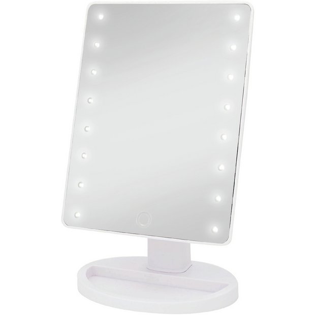 Argos illuminated deals mirror