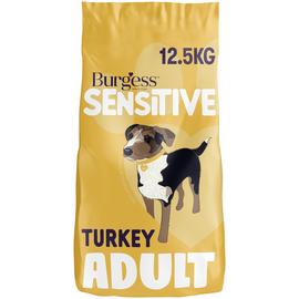 Burgess Sensitive Adult Dry Dog Food Turkey & Rice - 12.5kg