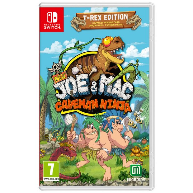 Buy New Joe & Mac: Caveman Ninja T-Rex Switch Game | Nintendo Switch games | Argos