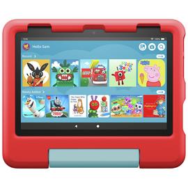 Amazon Fire HD 8 Kids Tablet for 3-7, 8 Inch 32GB - Red