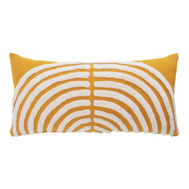 Argos on sale mustard cushions