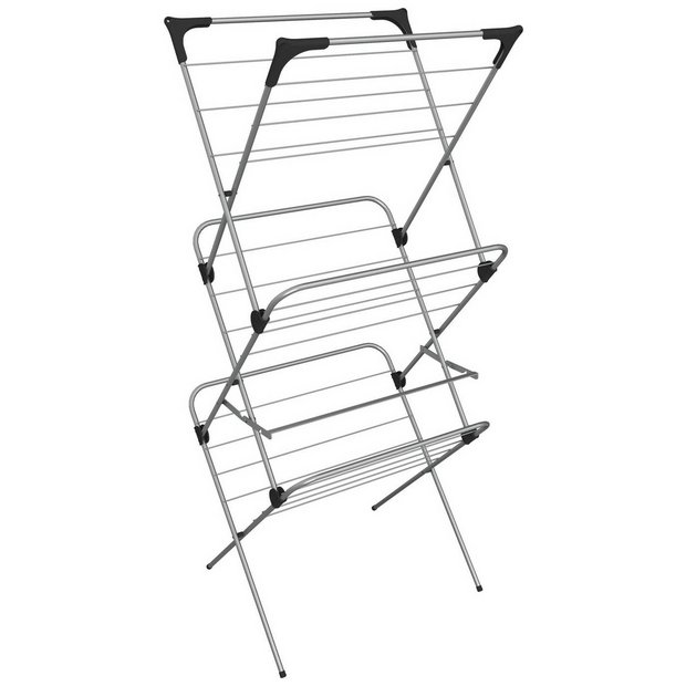 Buy Vileda Sprint 15m 3 Tier Indoor Clothes Airer | Clothes airers | Habitat