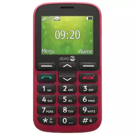 SIM Free Doro 1380 Mobile Phone - Red