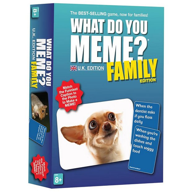 Buy What Do You Meme Family Party Game Board Games Argos