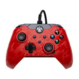 PDP Xbox Series X/S & Xbox One Wired Controller - Red Camo