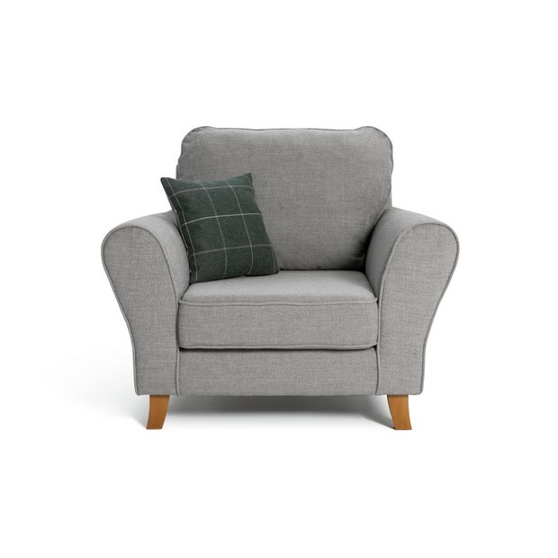 Argos best sale teal armchair