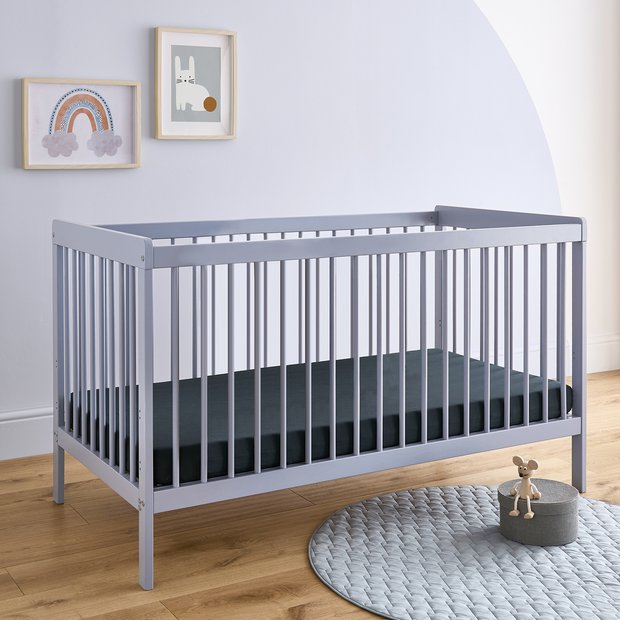 Cot bed with mattress cheap included argos