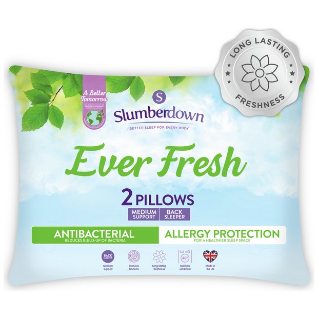 Argos slumberdown clearance pillows