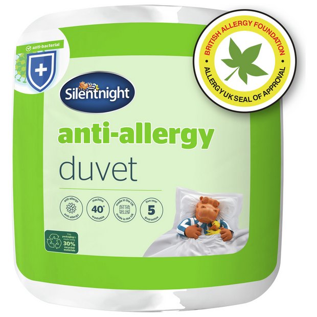 Anti allergy hot sale single duvet