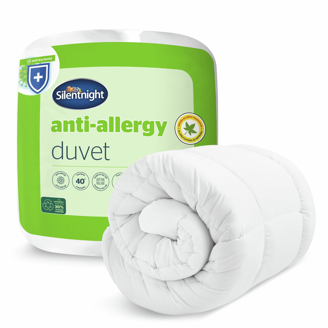 Silentnight Anti-Allergy 10.5 Tog Duvet - Double