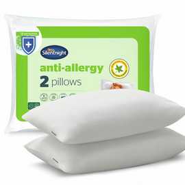 Silentnight Anti-Allergy Medium/ Soft Pillow - 2 Pack