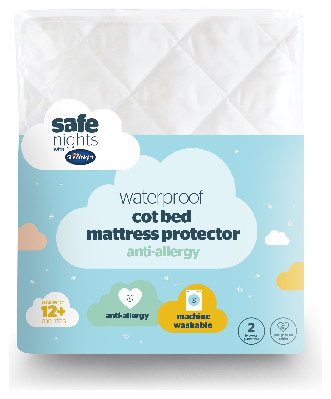 waterproof cot bed mattress protector 140 x 70