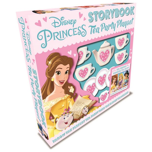 Buy Disney Princess Storybook Tea Party Set | Kids books | Argos