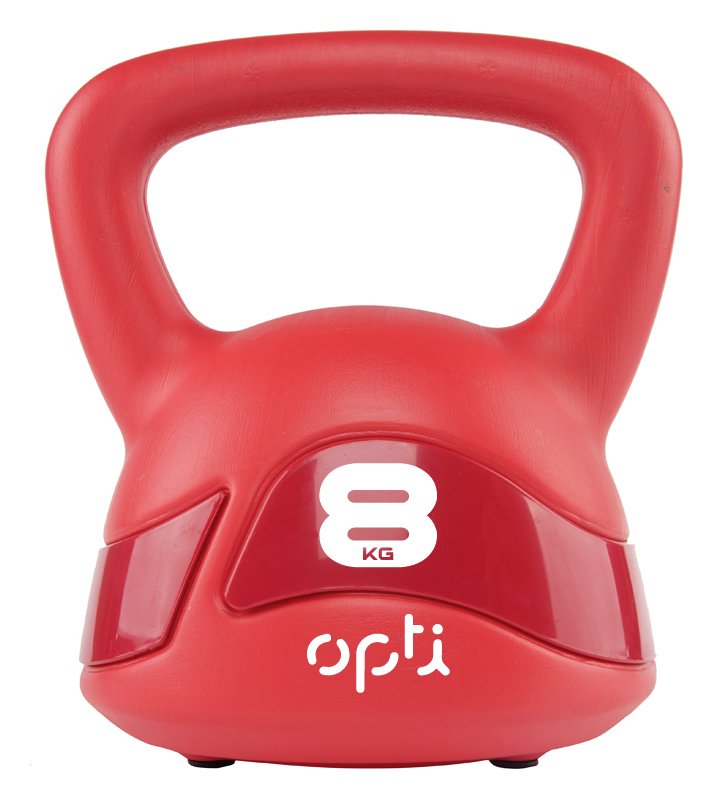 Opti 8kg Kettlebell - Red 
