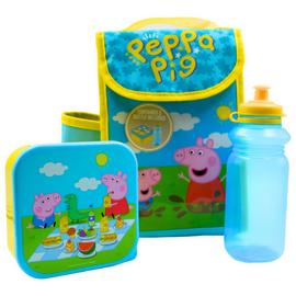 Peppa Pig My First Lunch Bag and Bottle - 580ml