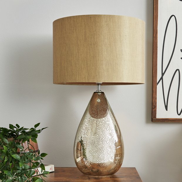 Buy BHS Rowe Table Lamp Gold Table lamps Argos