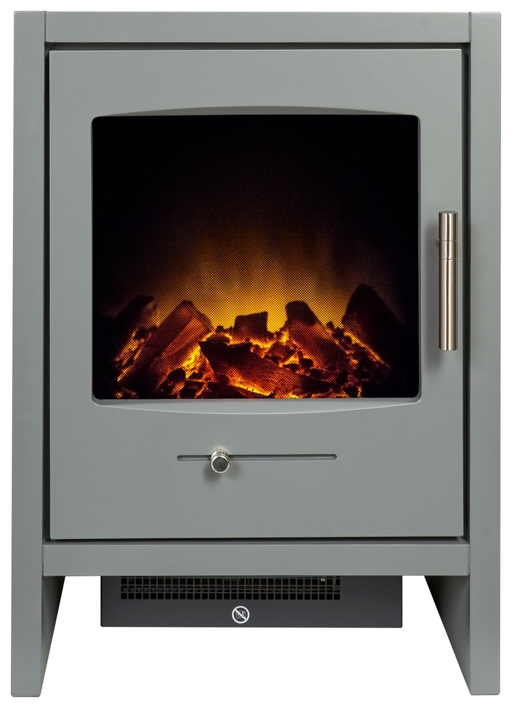 Adam Bergen Electric Stove-Grey