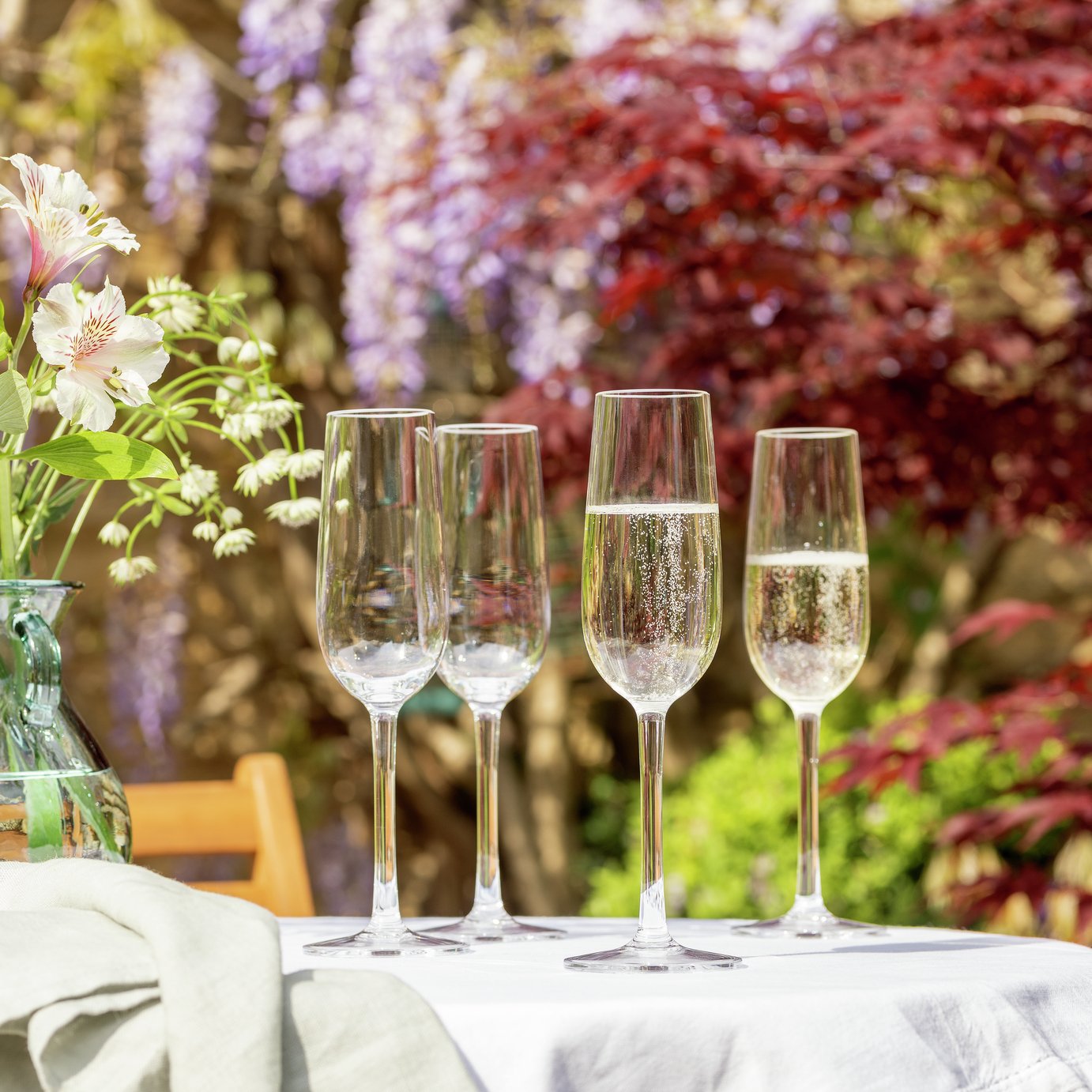 Argos Home Pack Of 4 Plastic Prosecco Glass  