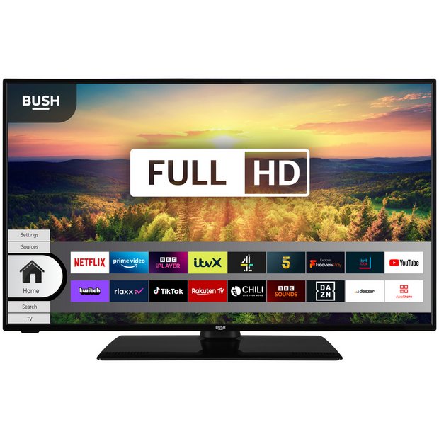 Buy Bush 40 Inch Smart FHD HDR LED Freeview TV, Televisions