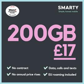 Smarty Bonus Sim SMARTY SIM cards | Argos
