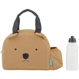 Buy Smash Bear Brown Lunch Bag and Bottle 500ml Lunch boxes Argos