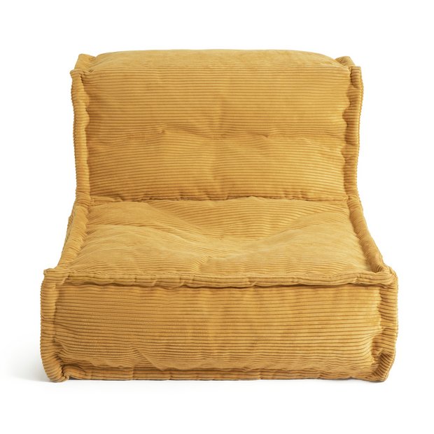 Yellow bean bag argos sale