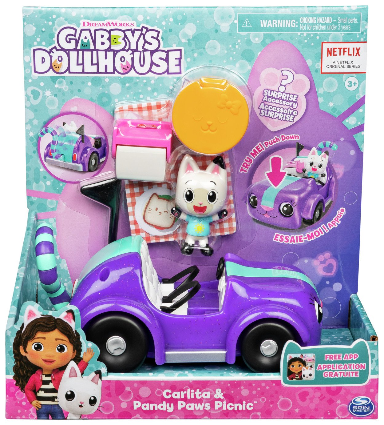 Gabby's Dollhouse Carlita Car