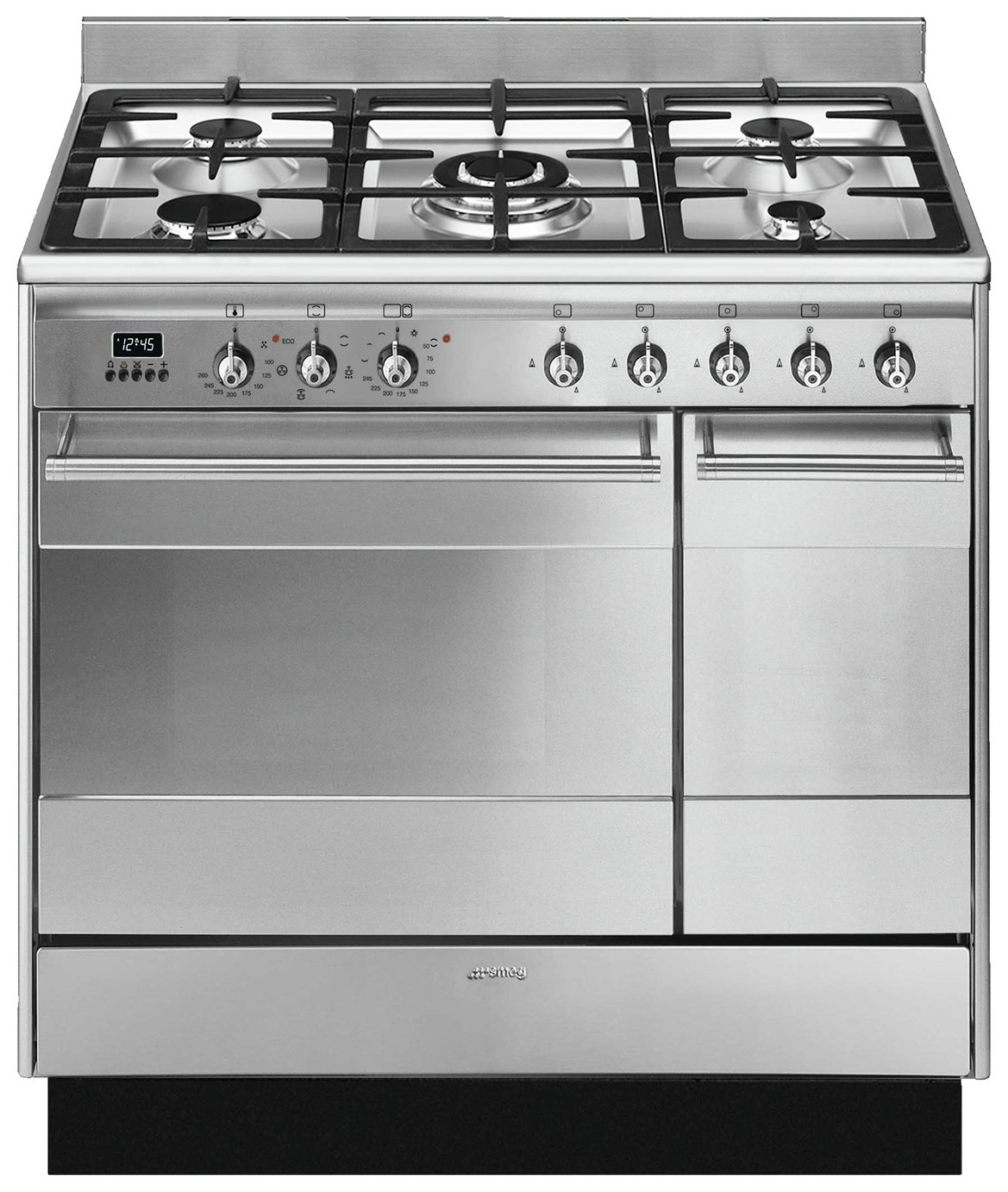 Smeg SUK92MX9-1 90cm Dual Fuel Range Cooker -Stainless steel