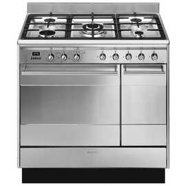 Smeg SUK92MX9-1 90cm Dual Fuel Range Cooker -Stainless Steel