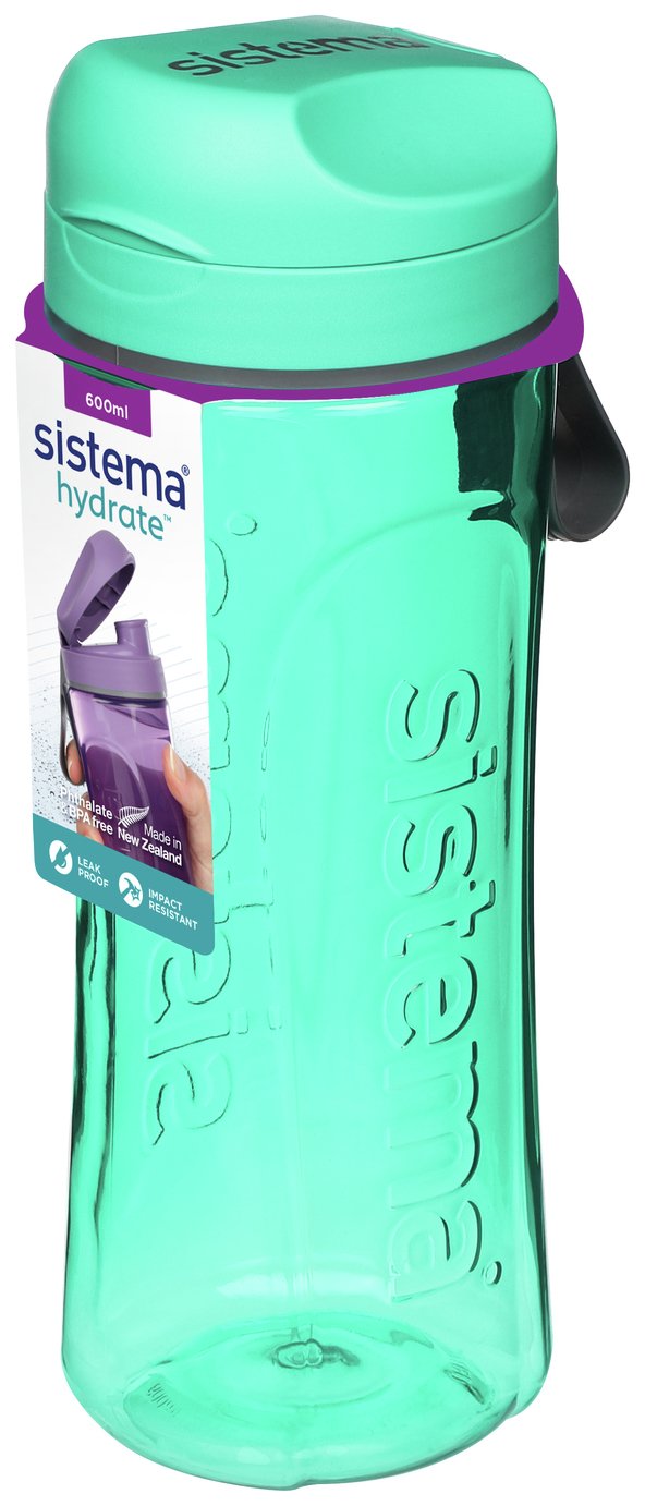 Sistema Multicolour Tritan Swift Water Bottle - 600ml