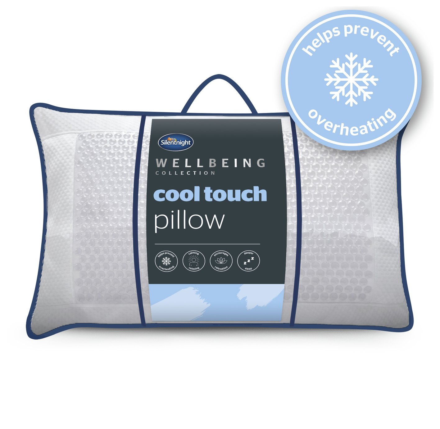 Buy Silentnight Restore Cooling Copper Medium Pillow Pillows Argos