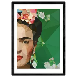 East End Prints Frida Crop Floral Framed Wall Print - A2