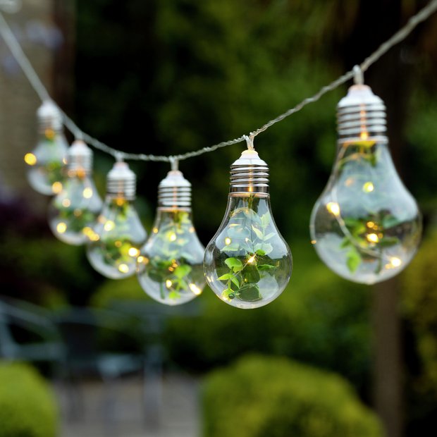 Solar powered online garden light bulbs