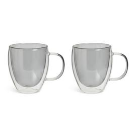 Blue Fluted, Plain, mugs no. 031, capacity 33 cl., set of two