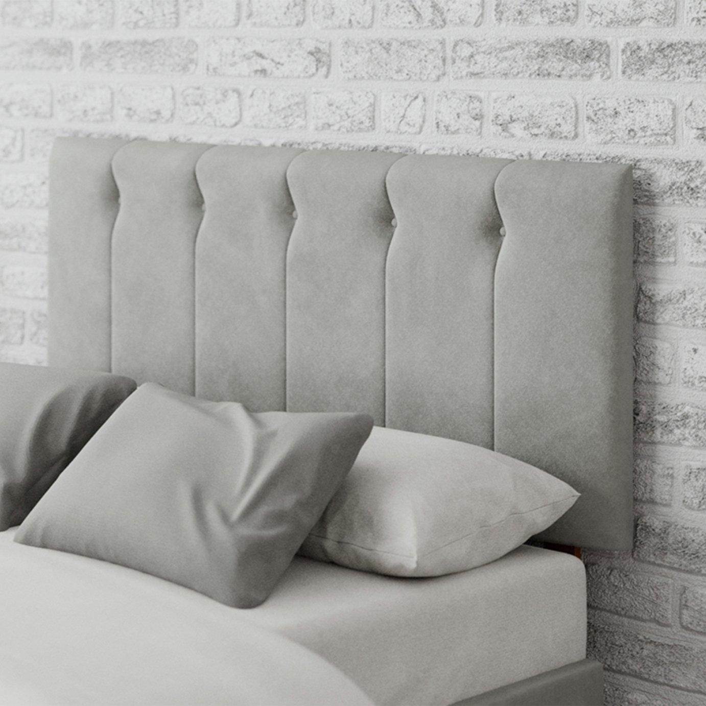 Aspire Hepburn Velvet Headboard