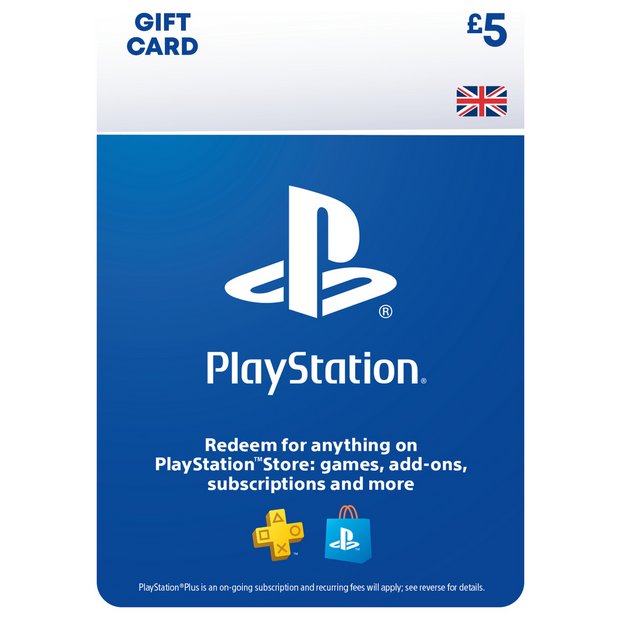 Psn store card 5