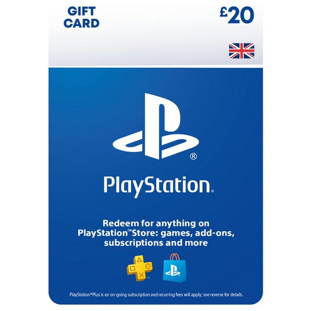 Buy PlayStation Store 20 GBP Gift | Playstation | Argos