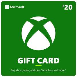 Xbox 20 GBP Gift Card