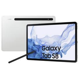 Samsung Galaxy Tab S8 11in 128GB Wi-Fi Tablet - Silver