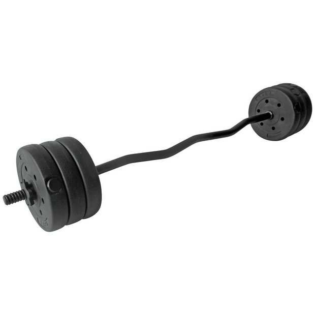 Buy Pro Fitness EZ Curl Weights Set - 18kg at Argos.co.uk - Your Online ...