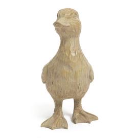 Argos Home Wooden Duckling Ornament - Natural