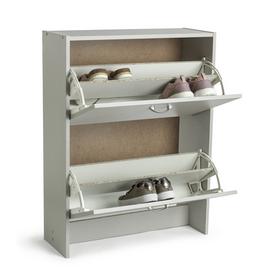 Argos home maine 5 shelf tall outlet wide bookcase