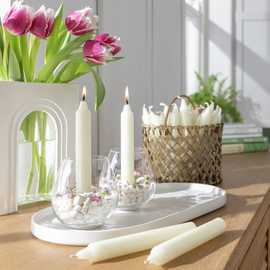 Habitat Pack of 20 Taper Candles - Unscented