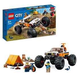 LEGO City 4x4 Off-Roader Adventures Monster Truck Toy 60387
