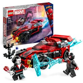 LEGO Marvel Miles Morales vs. Morbius Toy Car Set 76244