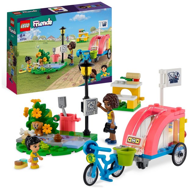 Buy LEGO Friends Dog Rescue Bike Toy Animal Puppy Playset 41738